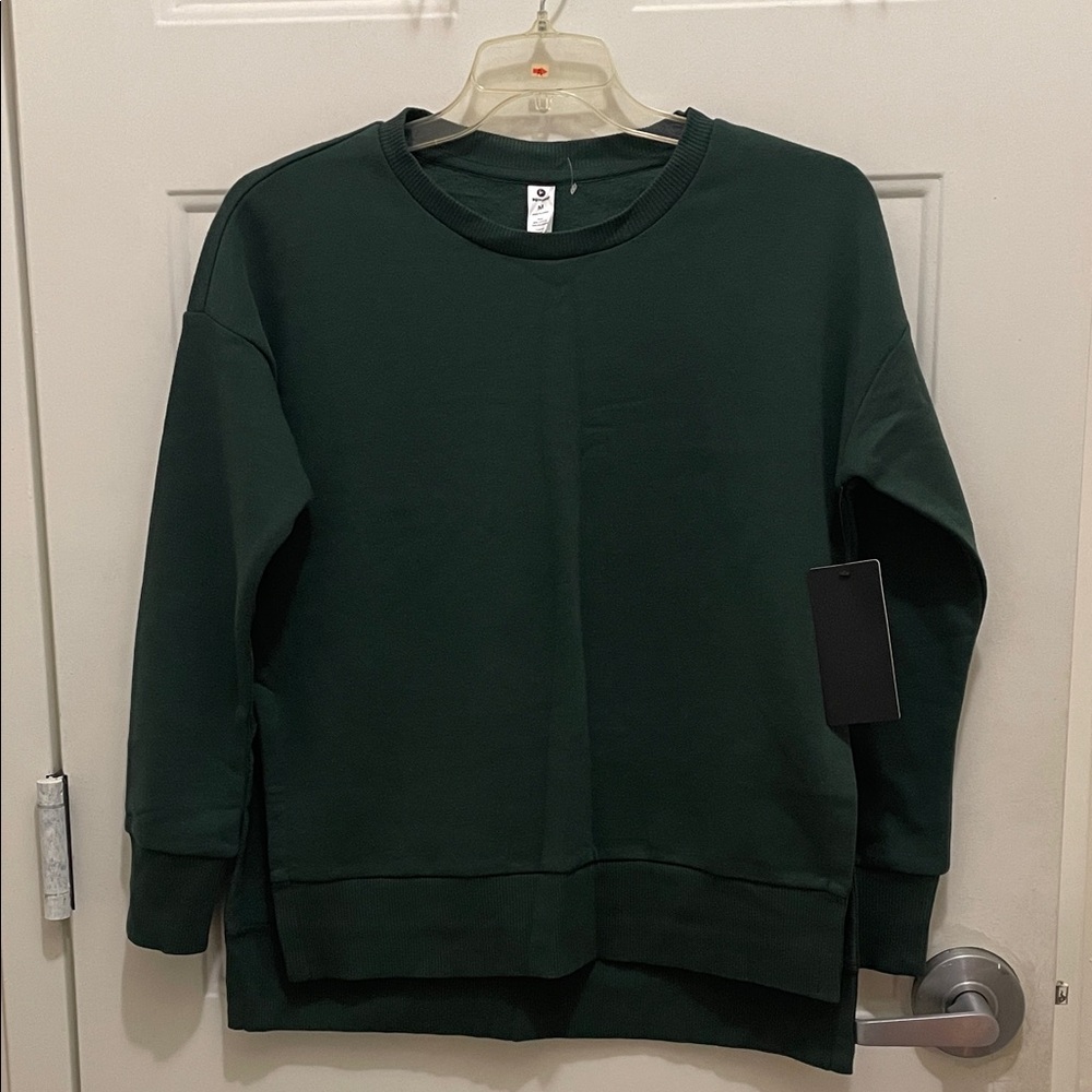 90 Degree Women’s Dark Green Sweatshirt Size M